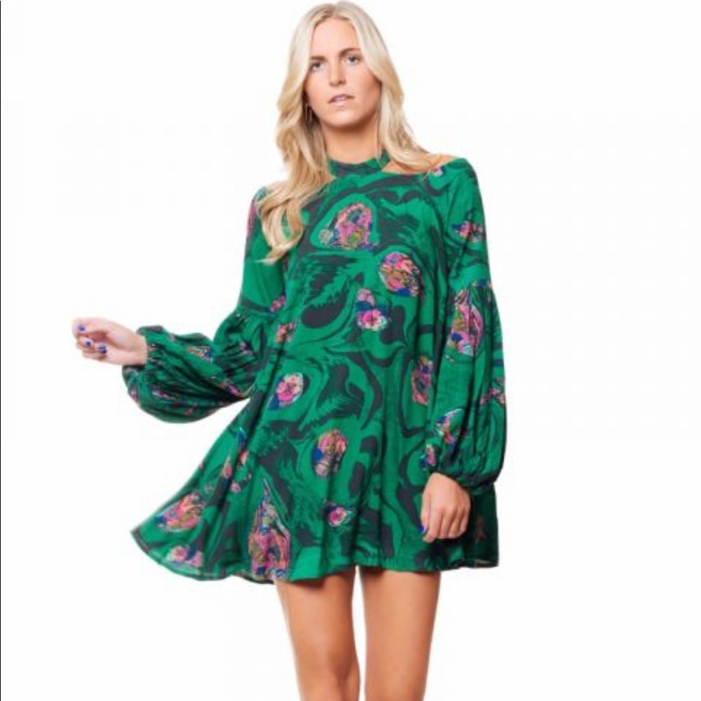 Free people cold shoulder drift away top